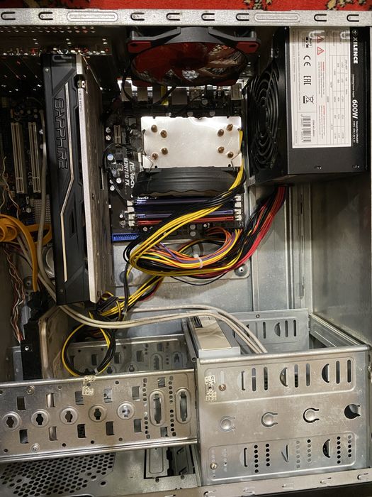 Блок питания, Материнская плата, видеокарта