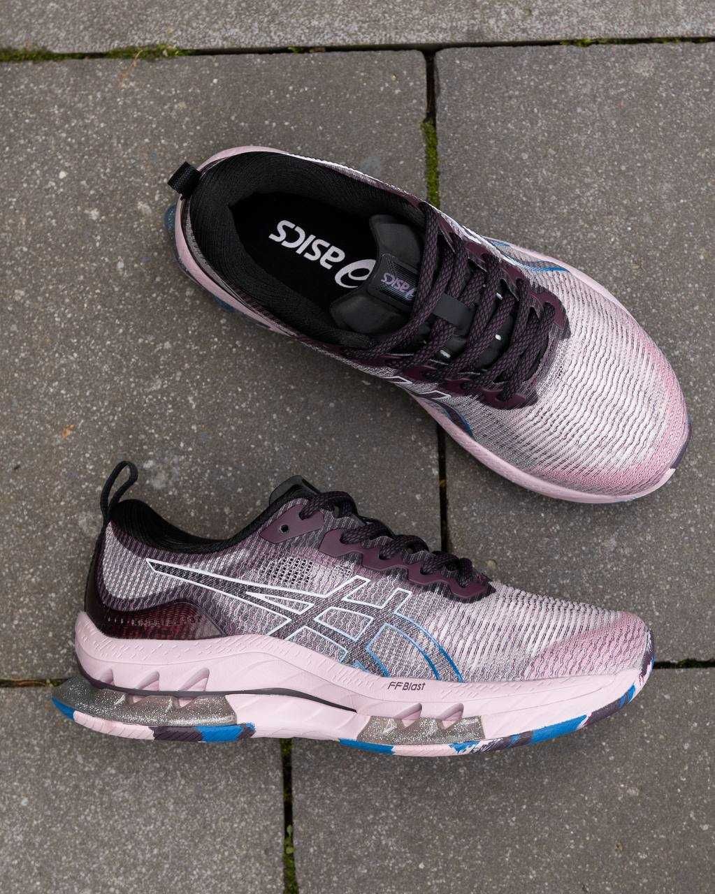 Жіночі кросівки Asics Gel-Kinsei рожевий з фіолетовим AS012 НОВИЗНА