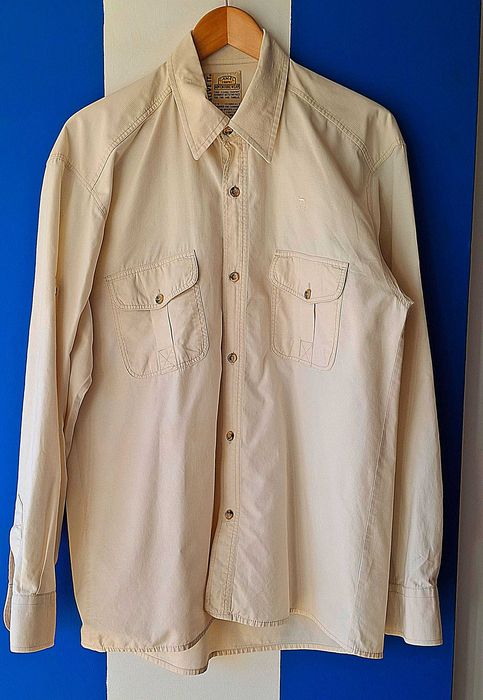 Camisa Camel Collection – manga comprida