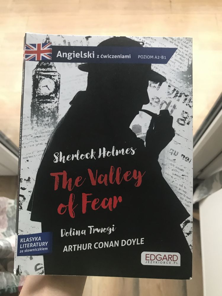 The valley of fear Sherlock Holmes english A2 B1 | dolina trwogi