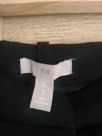 Czarne spodnie H&M 34/36