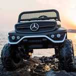 Auto samochód na akumulator MERCEDES BENZ UNIMOG buggy 2 os. 4x4 RC
