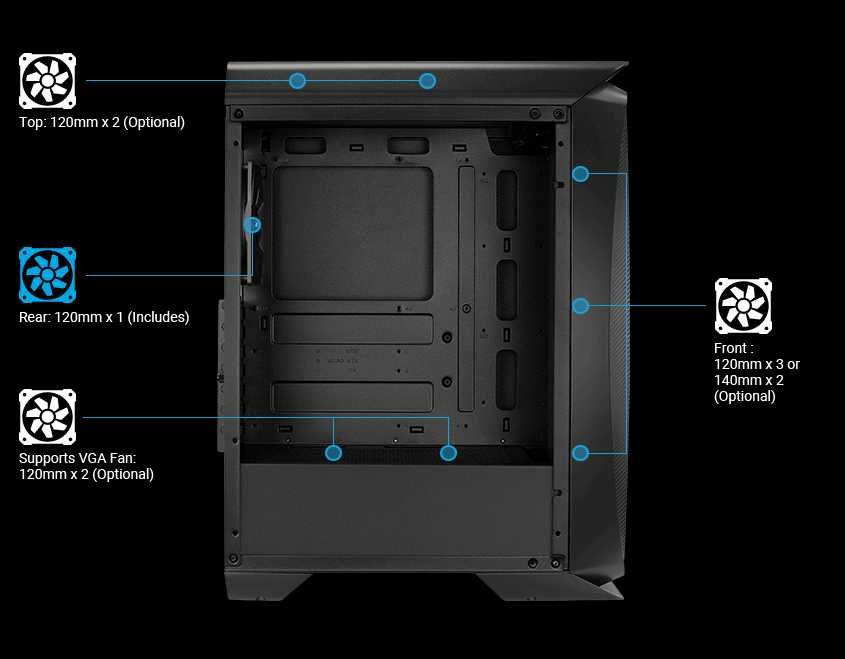 Caixa ATX AeroCool Aero One Branca