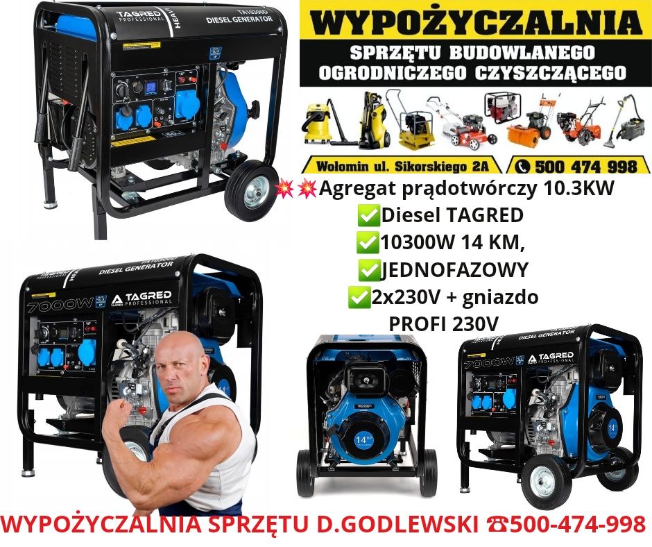 Wypożyczalnia! Szlifierka Frezarka do betonu Wynajem!
