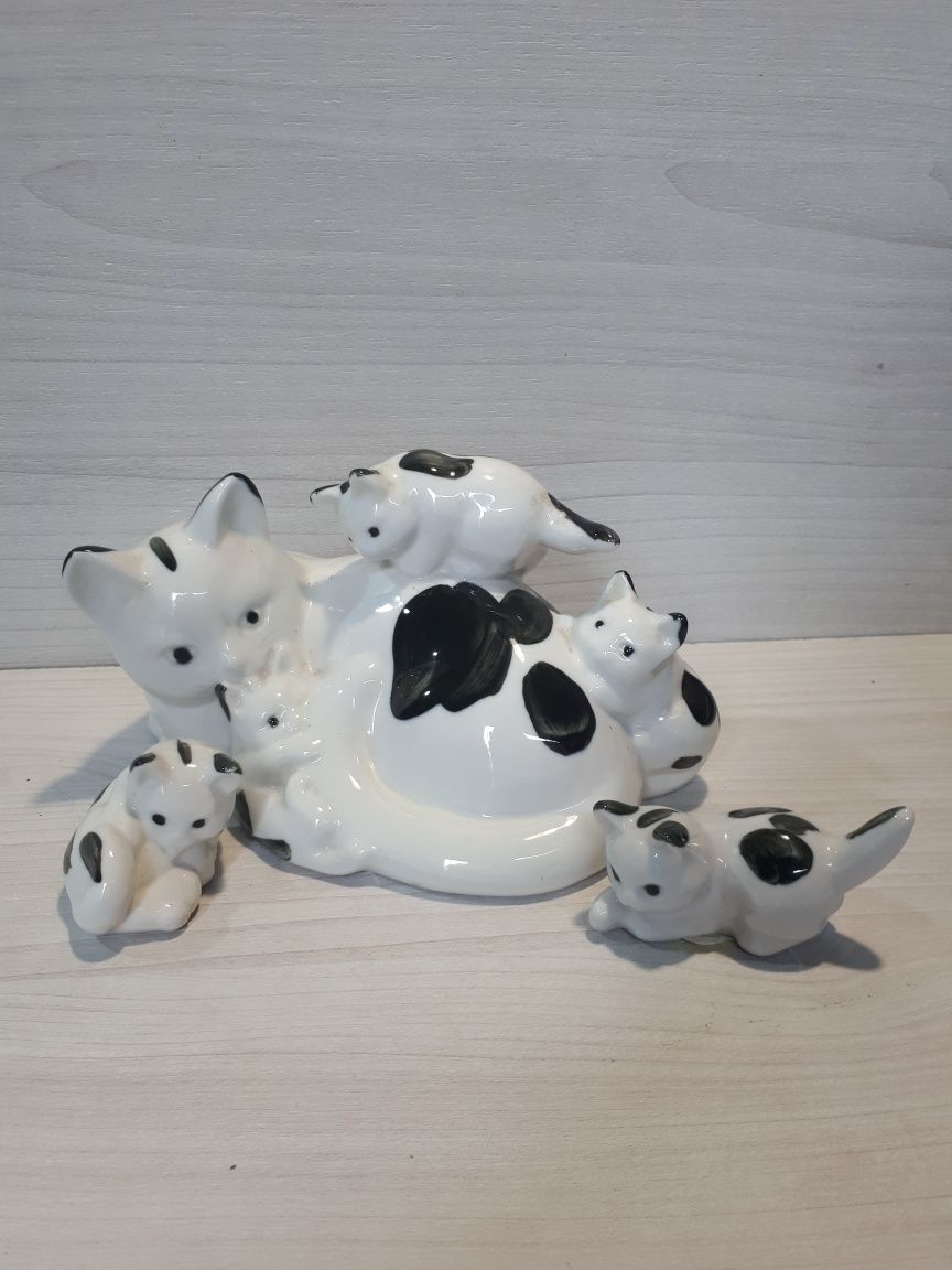 Porcelanowe kotki