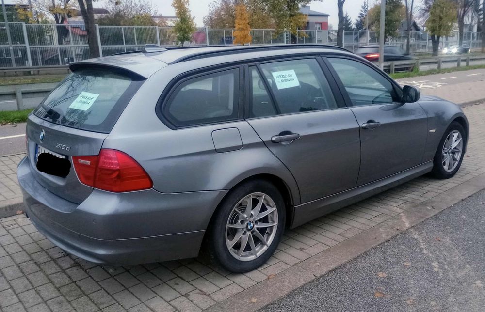 BMW e91 318D zamiana