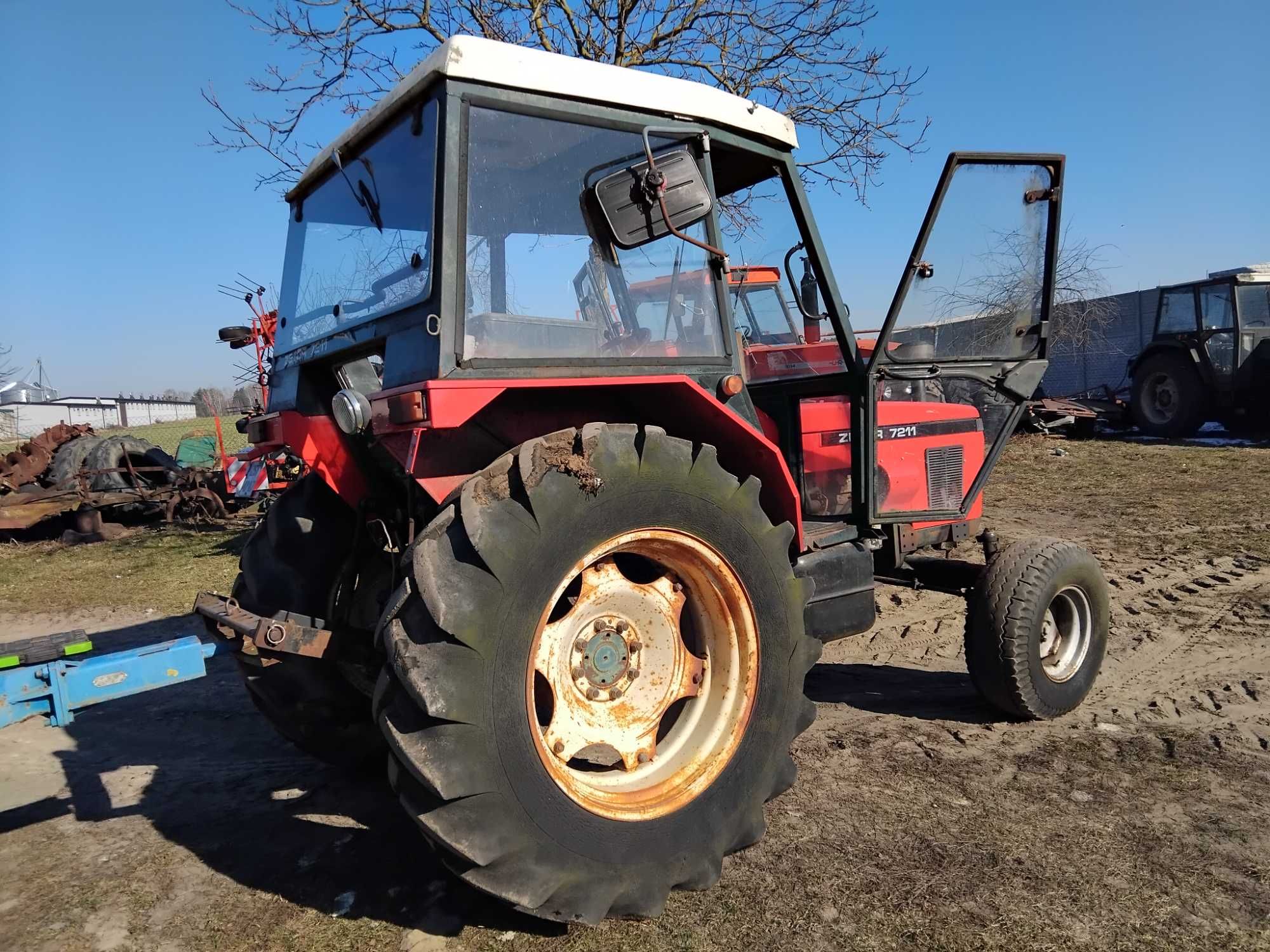 Ciągnik Zetor 7211,nie c-360,transport