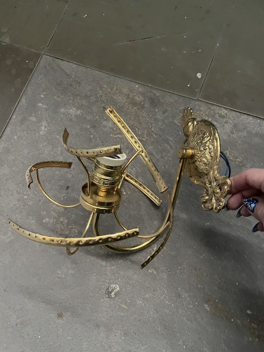 Комплект Люстра + бра