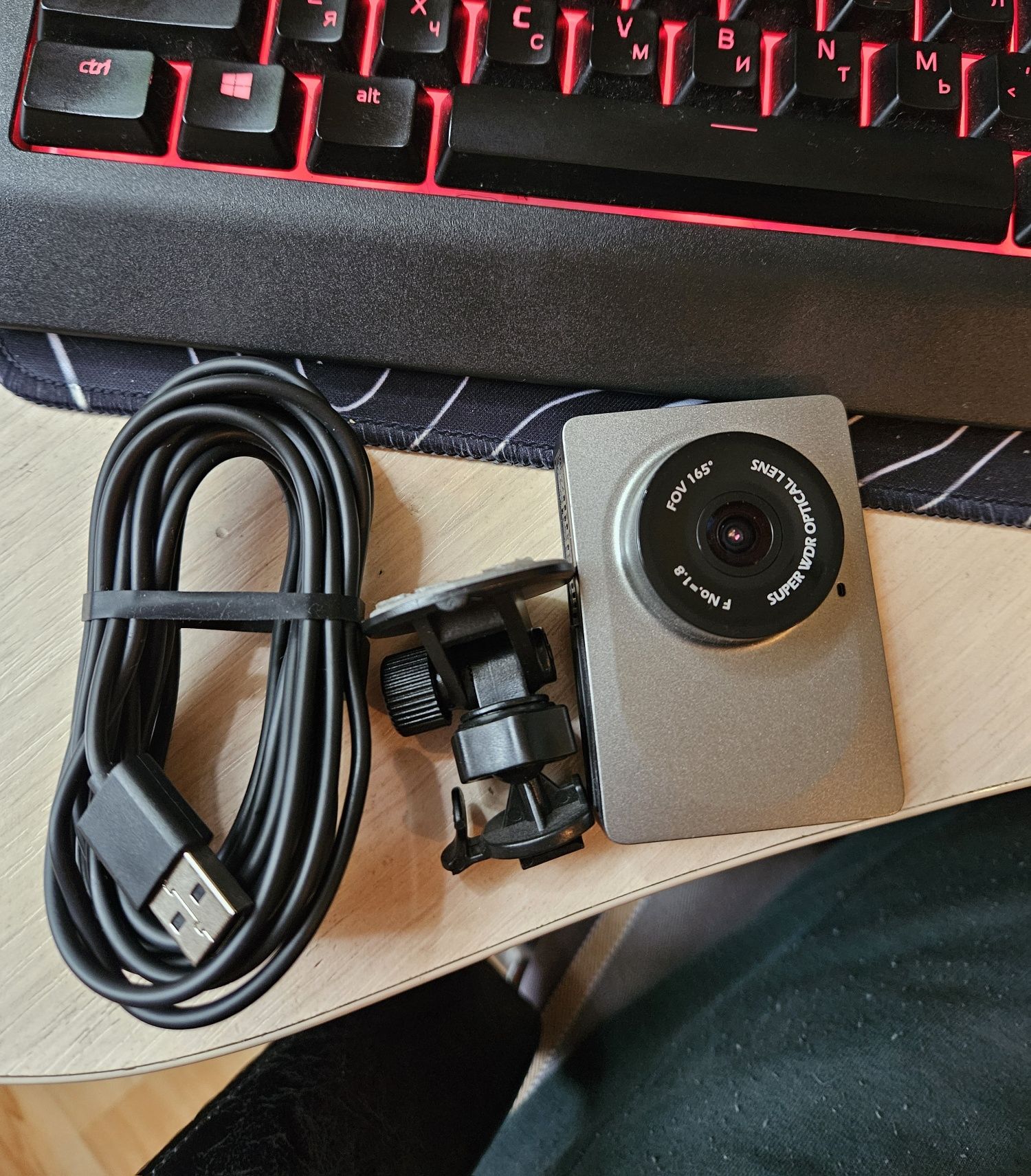 Відеореєстратор Xiaomi yi dash camera 4k 165°