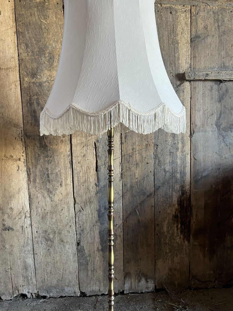 Lampa plus świecznik styl Ludwik