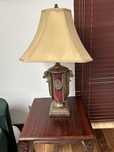 Efektowna stara lampa stojaca