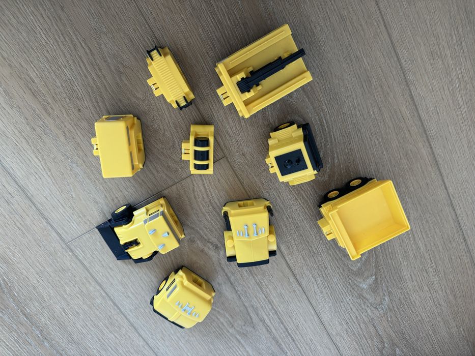 Malblo klocki autka magnetyczne