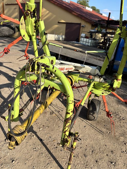 Przewracarka Claas Volto 640 przetrząsarka 6 karuzelowa rozbijak