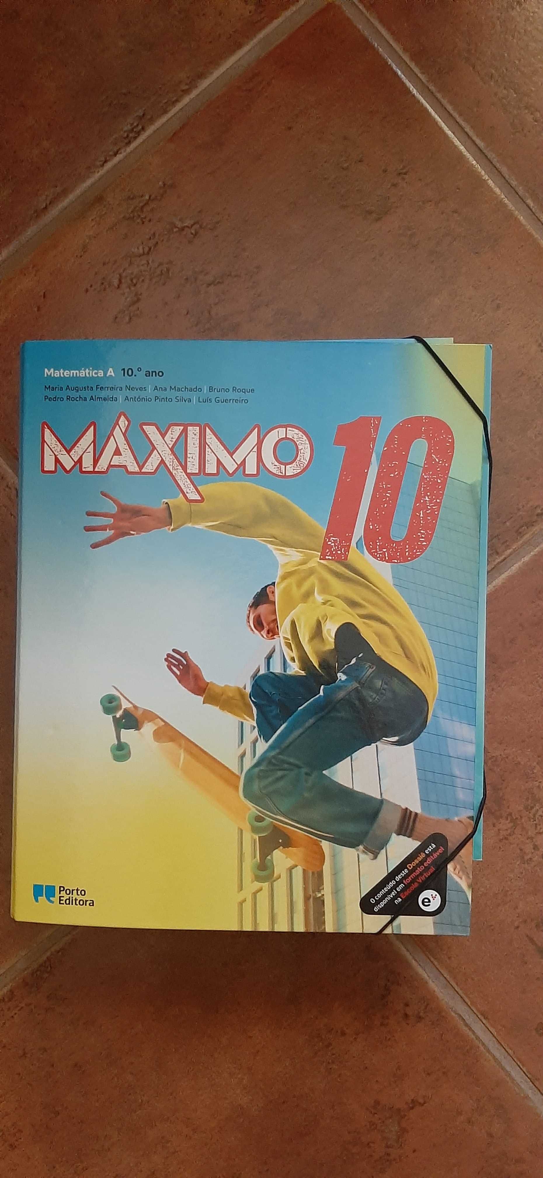 Manuais de Matemática A e MACS de 10ºano