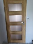 Nowe drzwi wewnętrzne 70 cm.