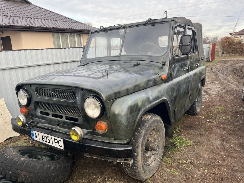 Уаз 469 тентований