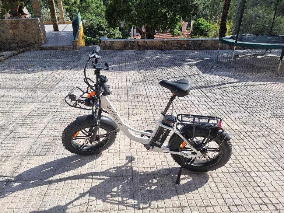 Bicicleta elétrica Engwe L20 nova c/ garantia e cadeado