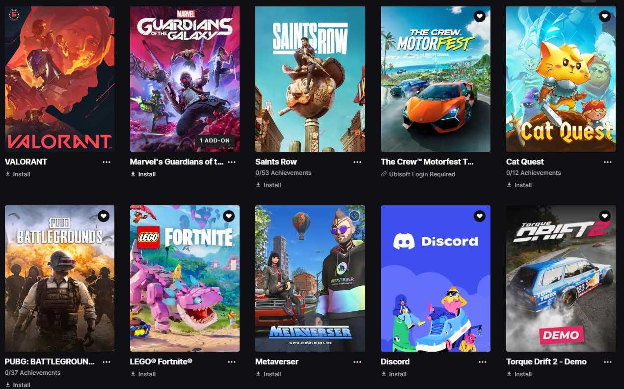 Акаунт Epic Games