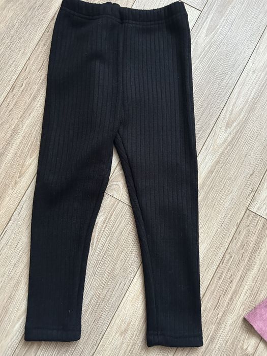 Нові! Штанці теплі чорний колір , на зріст 104-110