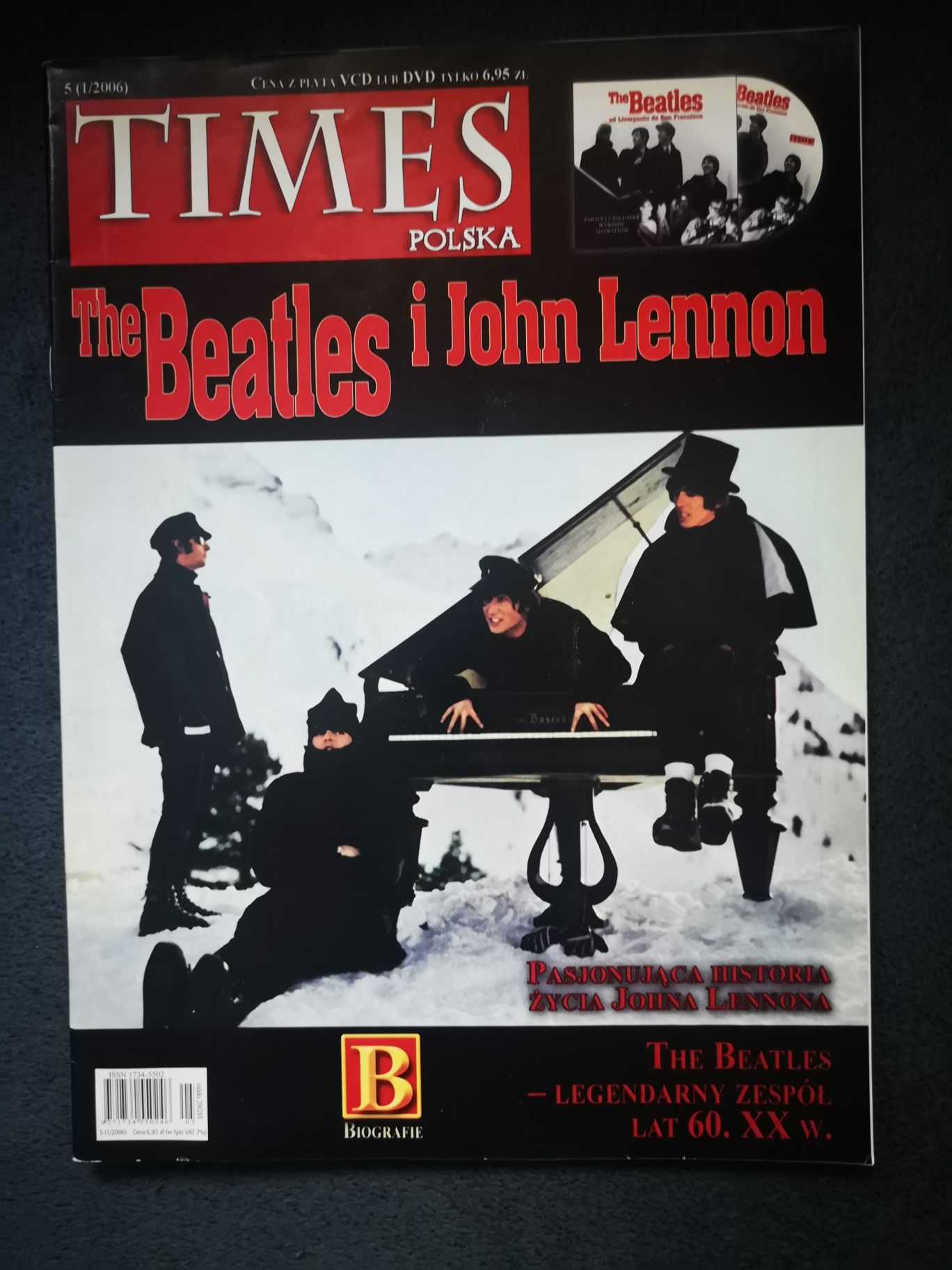 Czasopismo Times Polska 2006r The Beatles i John Lennon