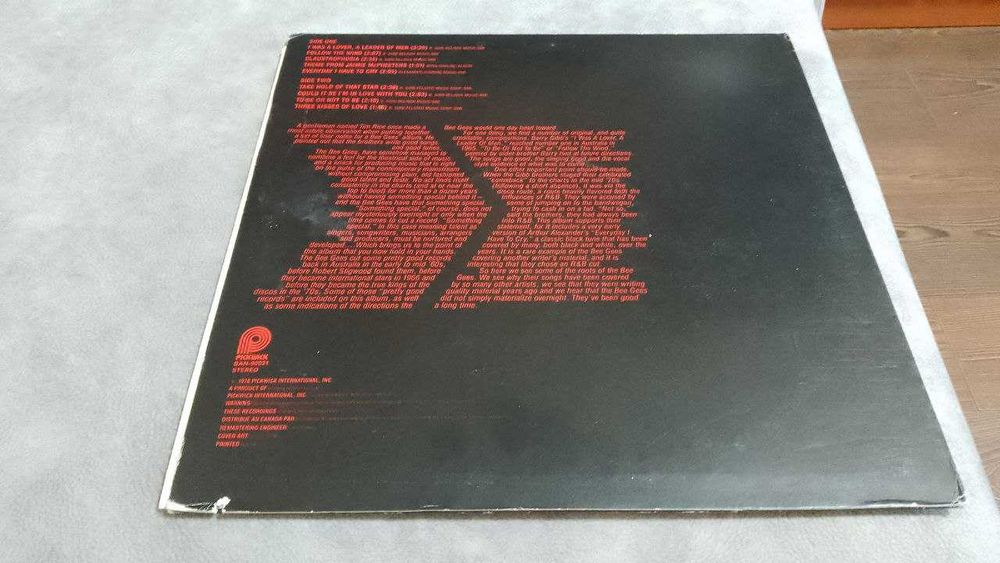 Bee Gees - Take Hold of that Star. фирменный винил