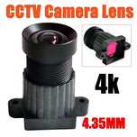 4K об'єктив 4.35mm M12 1/2.3" ІЧ-фільтр 72D 10Megapixel