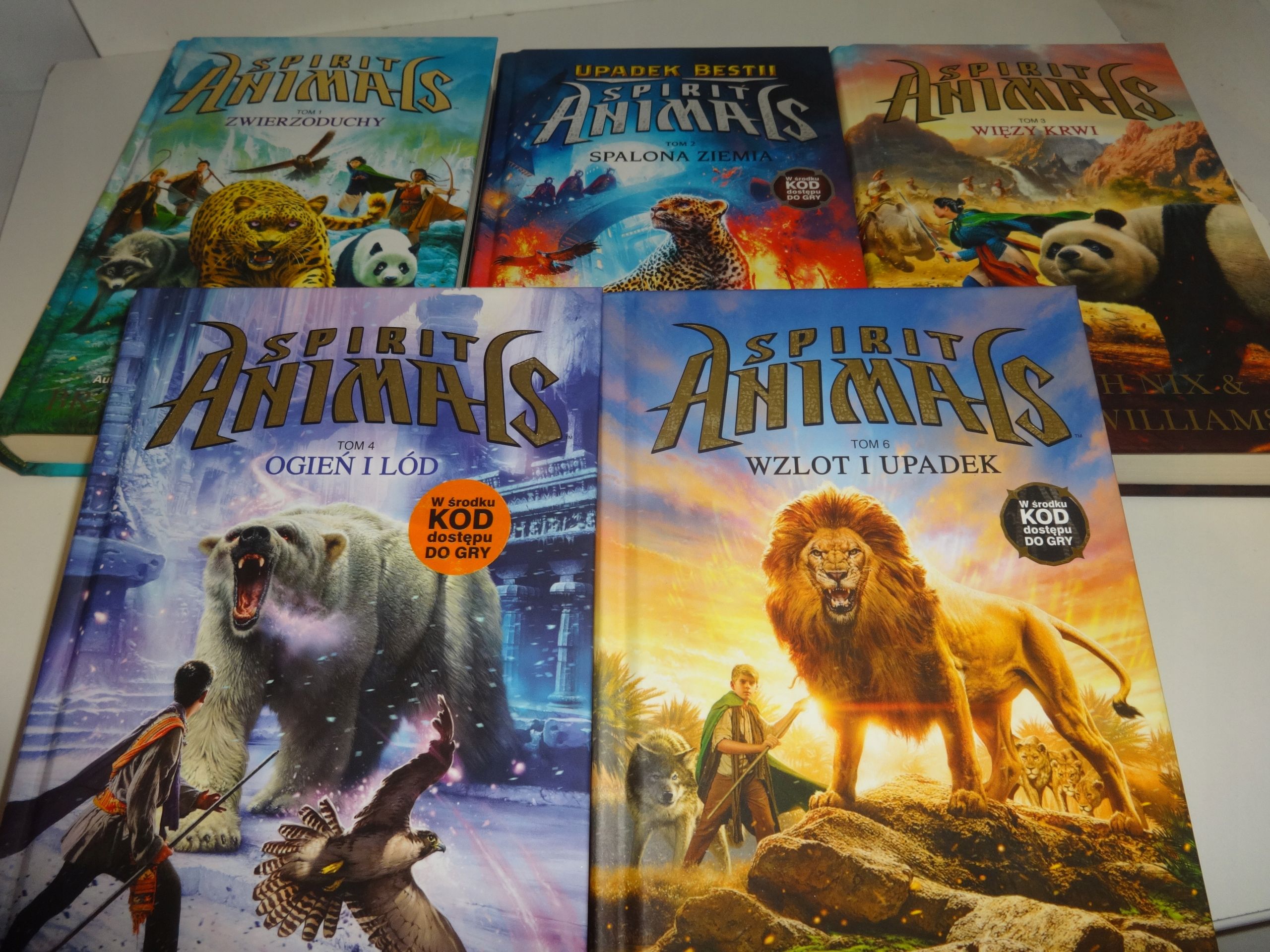 Spirit Animals Wzloty i upadek Ogień i lód Więzy