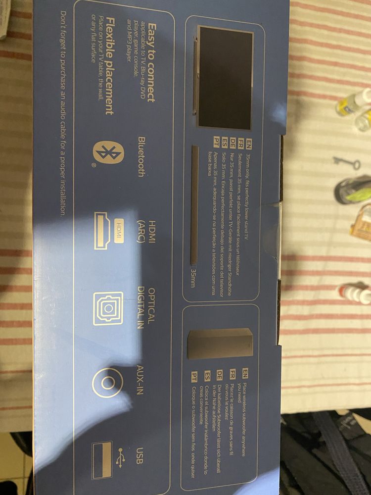 Soundbaar philips b6405 nowy