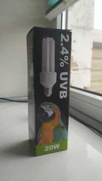 Ультрафіолетова лампа для птахів  20 Ватт (УФ лампа)