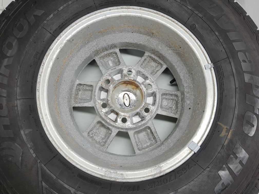 Диски р15 6/139,7 Ford Ranger,Everest,Endeavour з гумою Hankook 265/70