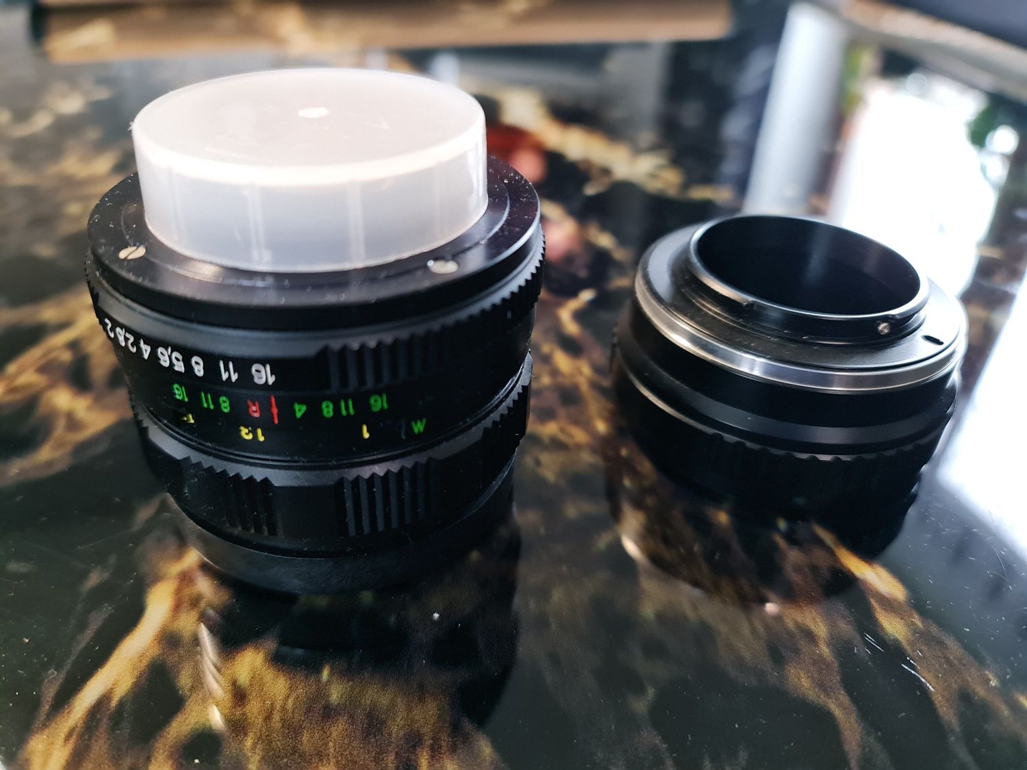 Obiektyw HELIOS -44M-4 adapter m42 FX