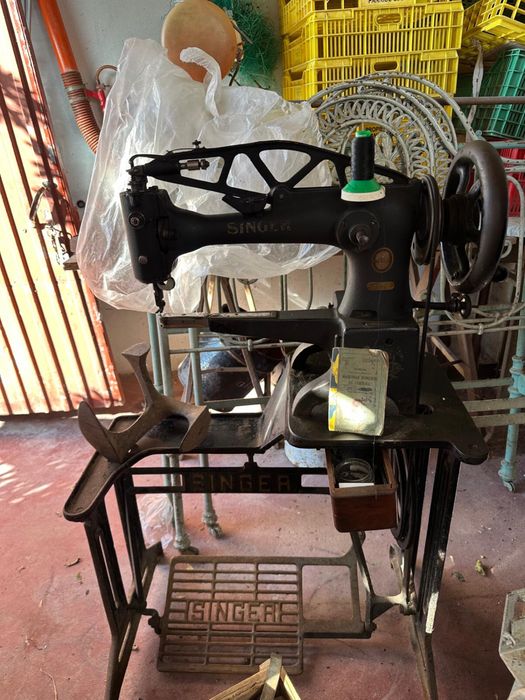 Maquina de costura de sapateiro