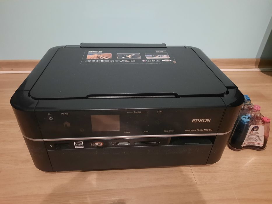 Принтер Epson Stylus Photo PX660 + з СБПЧ Сканер, МФУ