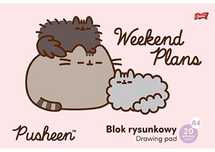 blok rysunkowy pusheen the cat kotek 20 arkuszy a4