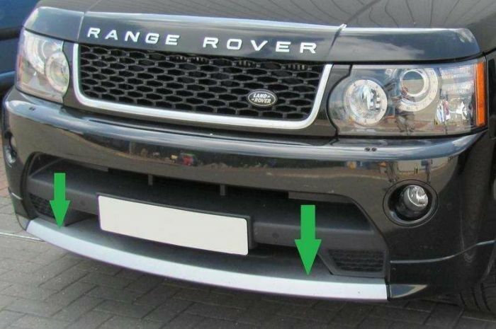 Накладка переднего бампера Land Rover Range Rover Sport L320