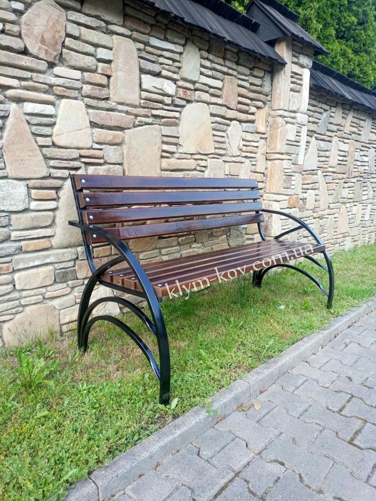 Лавка,  скамейка паркова  садова 1.5м