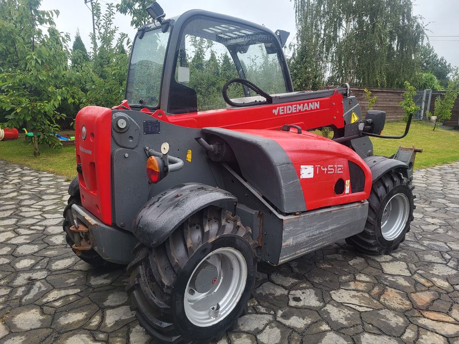 Ładowarka Weidemann 4512 (nie JCB Cat Claas Manitou Schaffer)