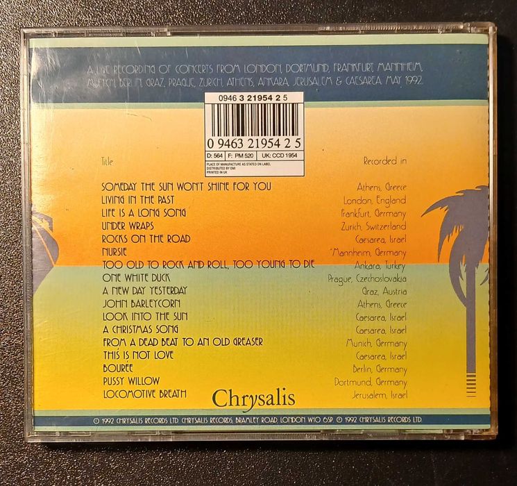 CD Jethro Tull- A Little Light Music