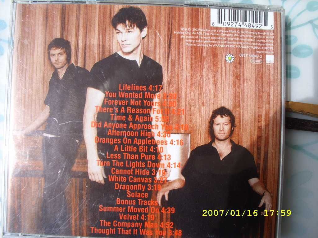 59. Plyta CD;A-Ha-Lifelines + 4 bonusy, 2001 rok.