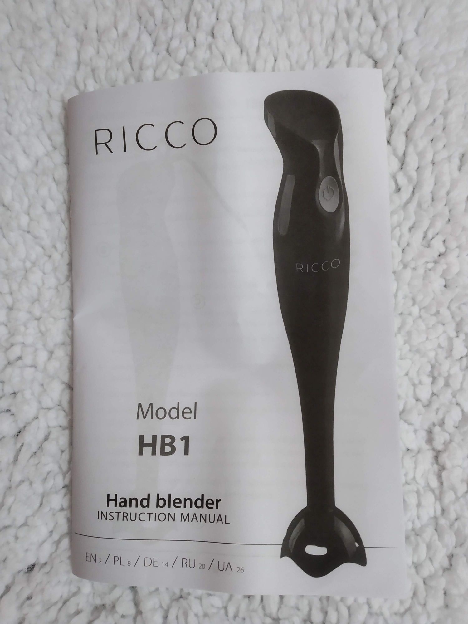 Blender ręczny Ricco