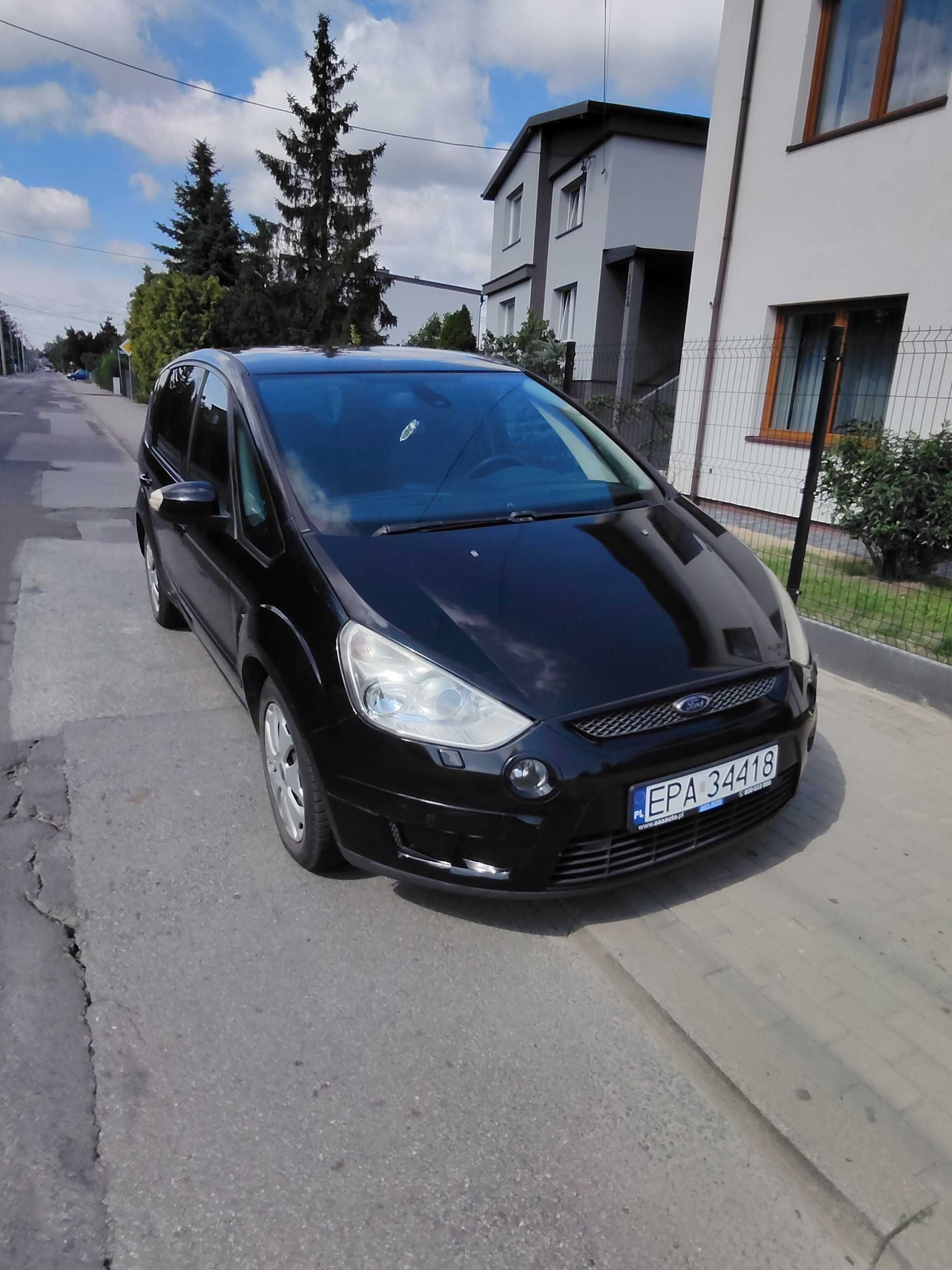 Ford s max 7 osobowy 2.0 diesel dwa komplety kół lato alufelgi