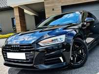 Audi A5 100%Bezwypadek SLINE XENON LED NAVI SKÓRA Virtual COKPIT Klima 3strefy