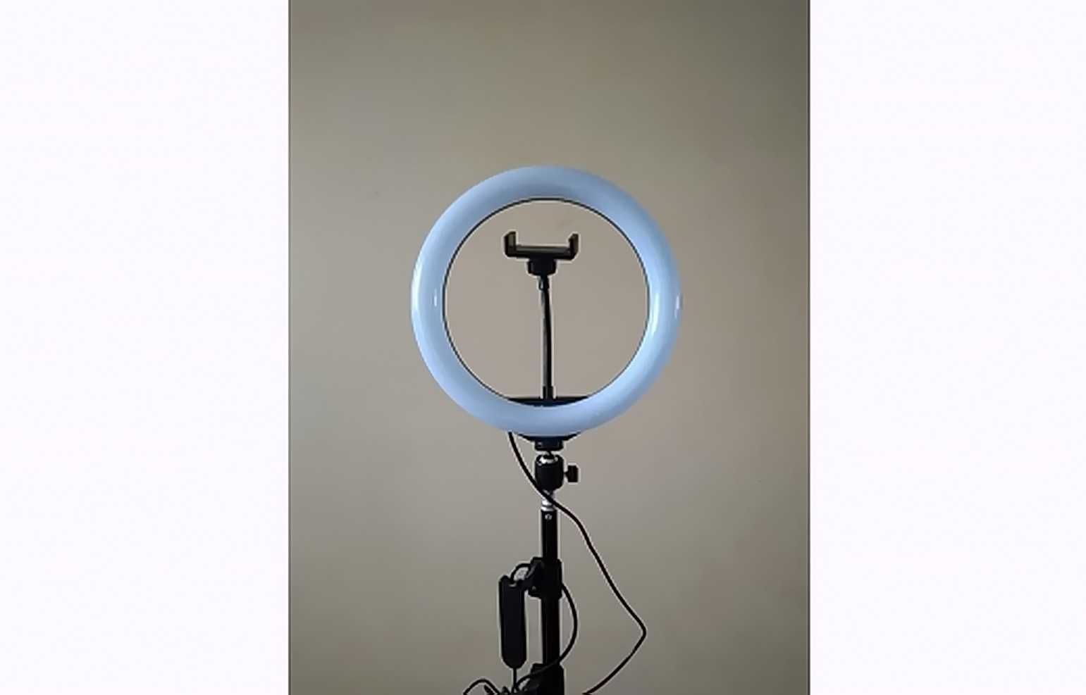 Набір Кільцева лампа RGB 26 см MJ360 Soft Ring Light та штатив 2,1 м