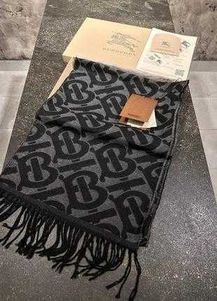Шарф Burberry кашеміровий в коробці