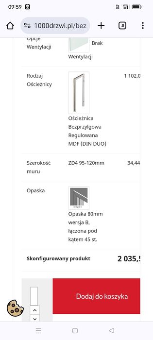 Drzwi wewnętrzne Pol-Skone 3 sztuki