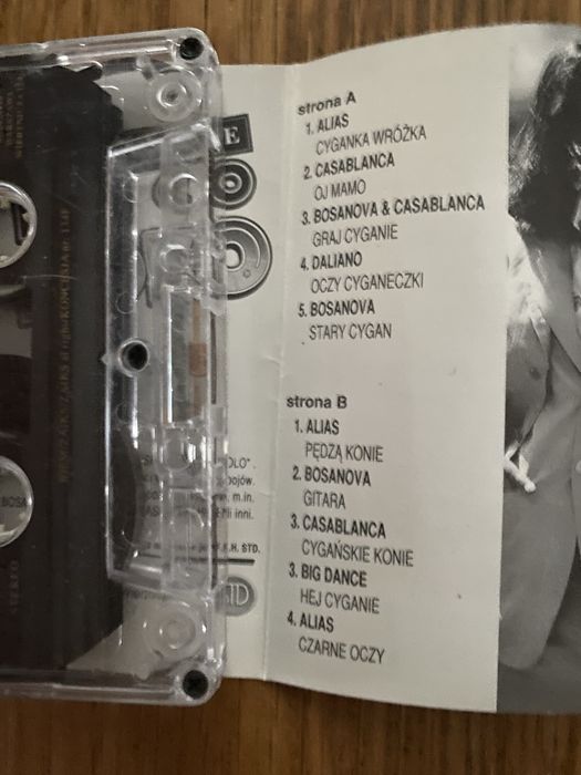 Cyganskie disco polo kaseta audio