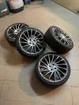 Felgi aluminiowe tomason tn16 4x100 z oponami