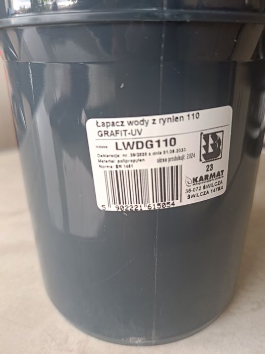 Łapacz wody rynna 110 Karmat