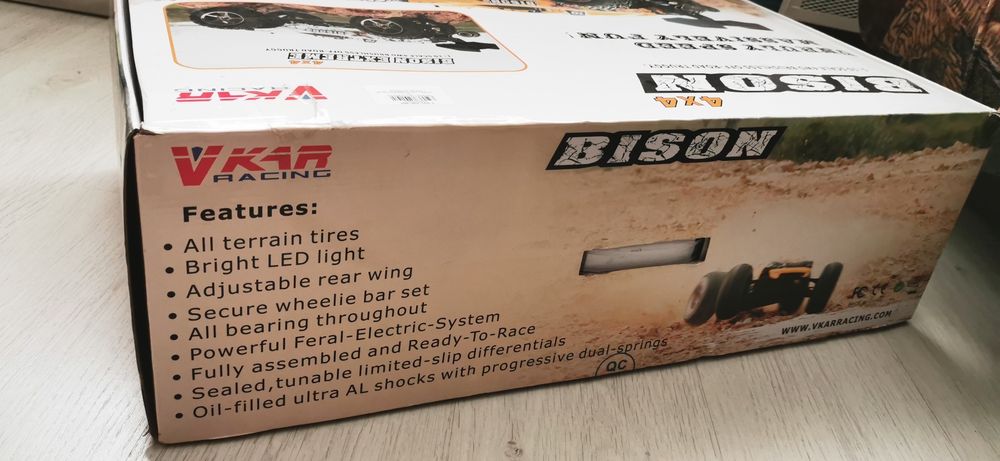 VKAR Racing Bison 4WD 1:10 машинка на радіокеруванні Brushless