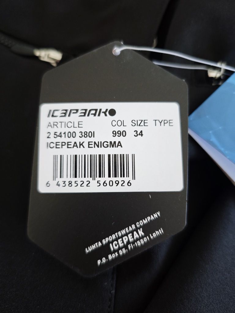 Spodnie softshell Icepeak Enigma nowe z metką